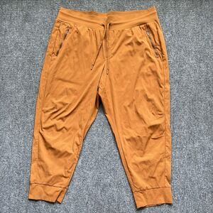 Athleta Women's Trekkie North Jogger Pants Plus‎ Size 22 Beige Pull-on Caramel